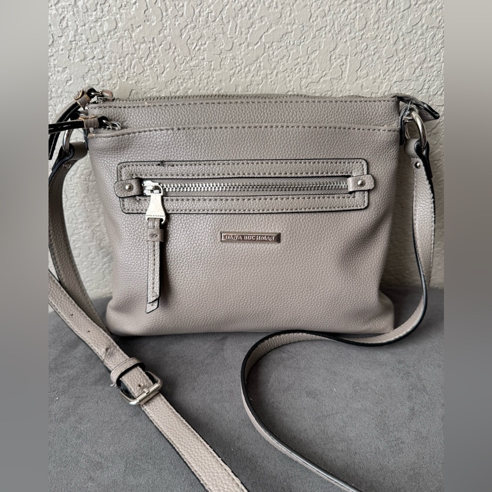 Dana Buchanan Light Tan Crossbody Bag